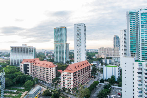 istock Pattaya City has many hotels and accommodation. 1076408074