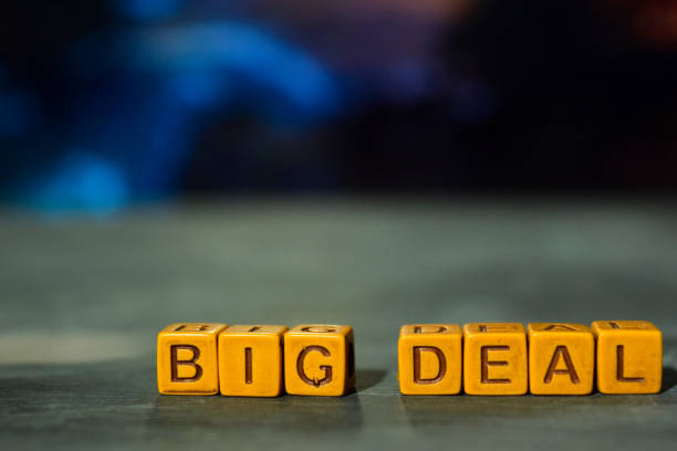 Big deal on wooden blocks.