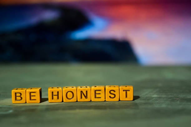 istock Be honest on wooden blocks. 1076409526
