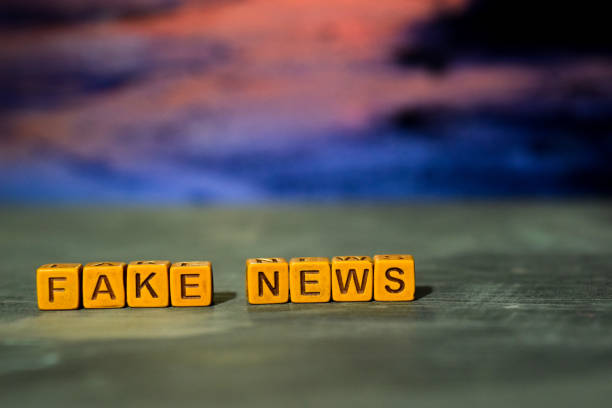 istock Fake news on wooden blocks 1076409732