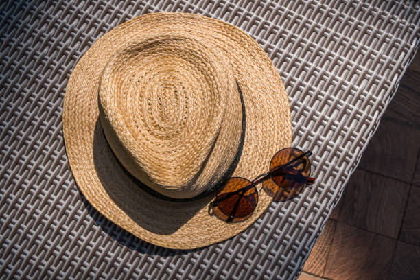 istock Hats and sunglasses are an important accessory for vacationers. 1076409830