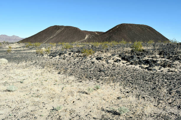 A snapshot of the exposed caldera at Amboy Crater...an extinct cinder cone in California that last erupted 10,000 years ago.
