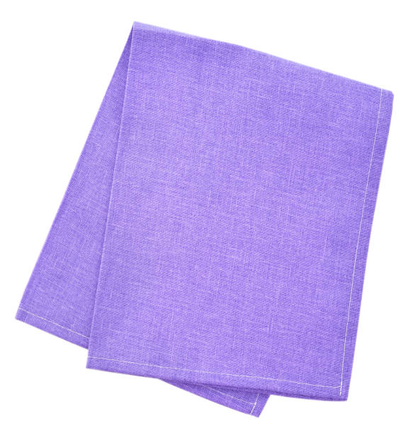istock Purple napkin 1076438386