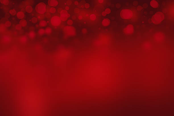 istock Glowing Side and top down light bokeh and glitter Abstract Christmas Background 1076458806