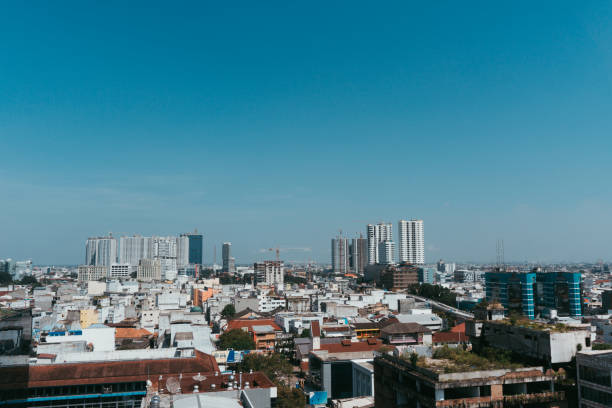 istock Medan skyline city during sunny day 1076462696