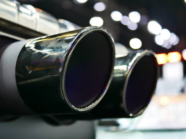 istock Exhaust pipe of a car 1076485962