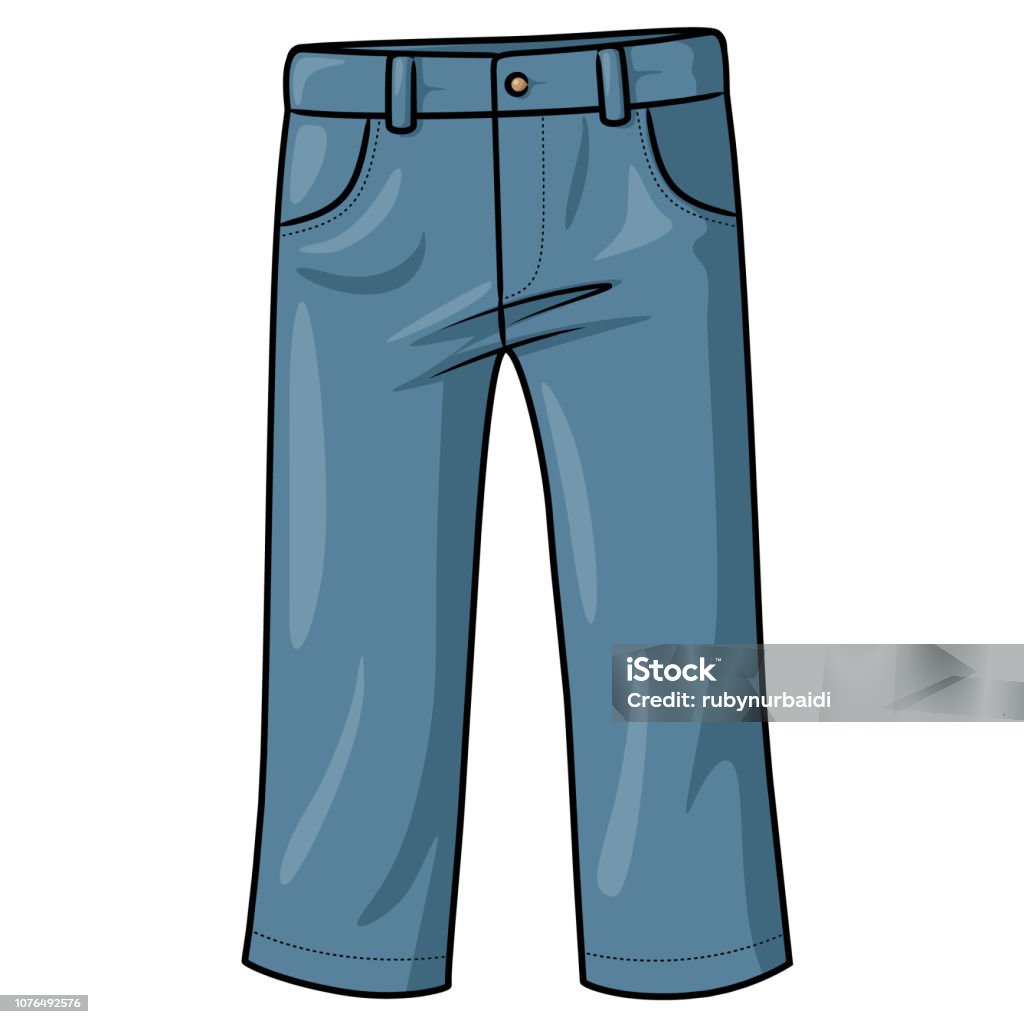 Ilustración de Pantalones De Dibujos Animados y más Vectores Libres de  Derechos de Pantalón - Pantalón, Vaqueros - Pantalón, Viñeta - iStock