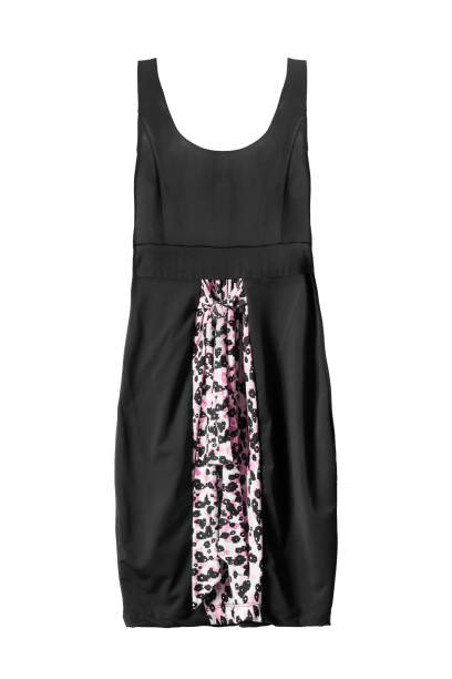 istock Black dress isolated 1076497210