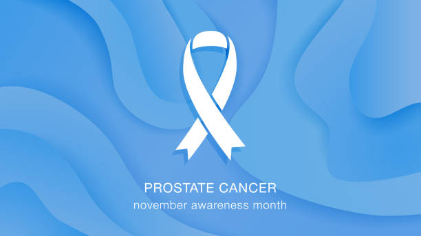 ilustrações de stock, clip art, desenhos animados e ícones de awareness prostate cancer november. world prostate cancer day concept - november