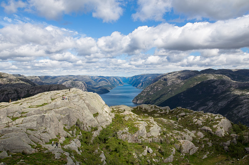 wandering through the Norwegian fjords