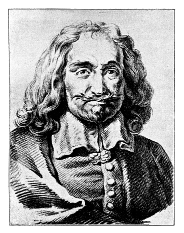 Illustration of a Thomas Hobbes