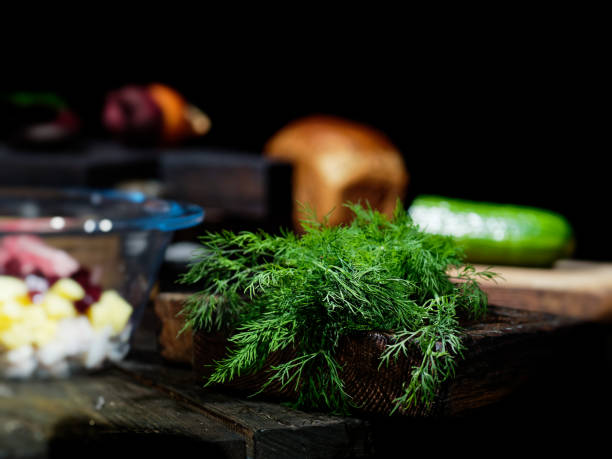 Swedish herring salad