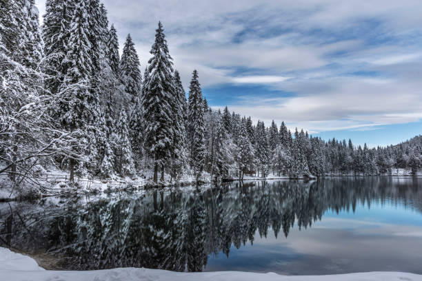 istock Fusine See im Winter 1076562360