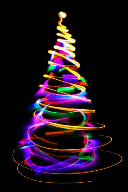 istock christmas lights as xmas tree 1076563078