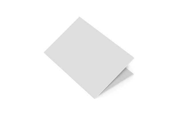 istock New invitation and greeting card mockup on isolated white background, 3d illustration 1076579102