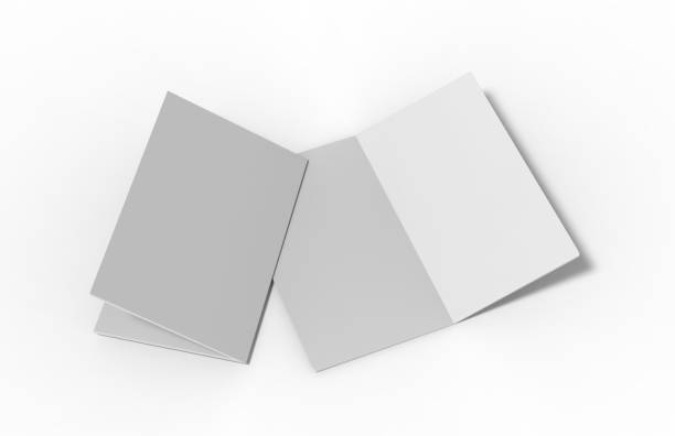 istock New invitation and greeting card mockup on isolated white background, 3d illustration 1076579558