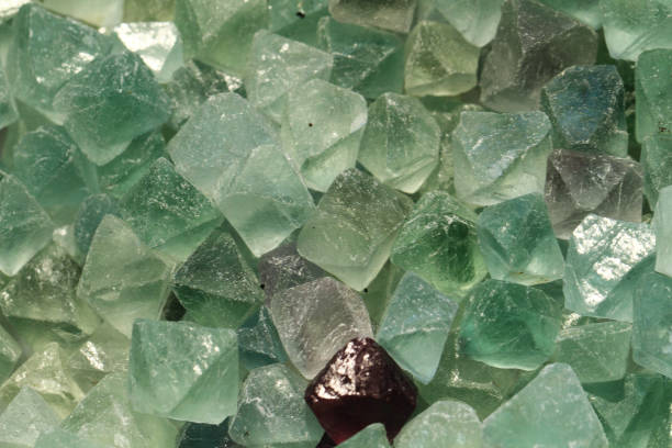 istock fluorite mineral collection 1076582590