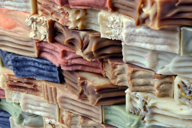 istock Handmade Soaps. Homemade Soaps. Herbal Soaps. Organic Soaps. 1076583726