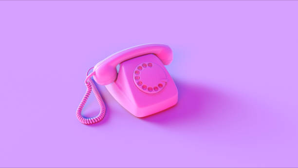 istock Pink Telephone 1076588246