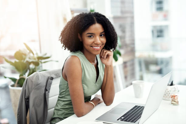 istock Working hard with a smile on my face 1076596544