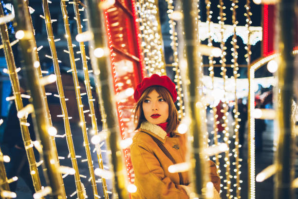 istock Woman at New Year's Eve 1076605558