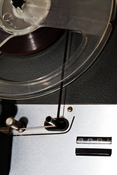 istock Vintage Analog Retro Tape Recorder 1076606850