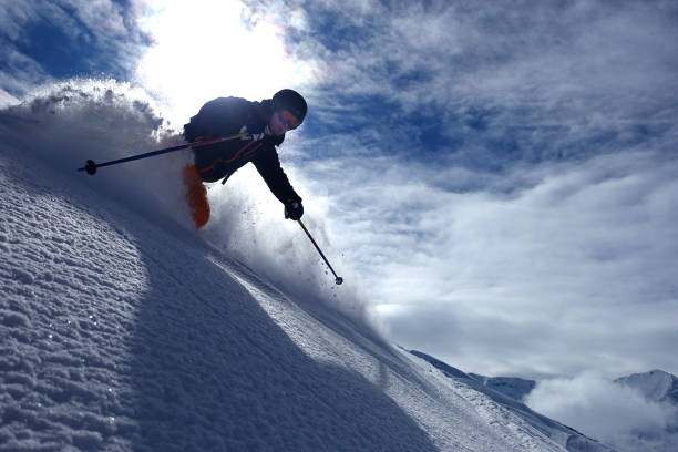 istock Extreme skiing in St. Anton, Austria 1076608418