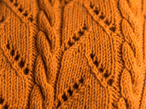 istock Close-up of knitted sweater background 1076613444