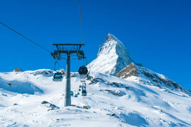 istock Winter ski resort Zermatt, Switzerland 1076613904