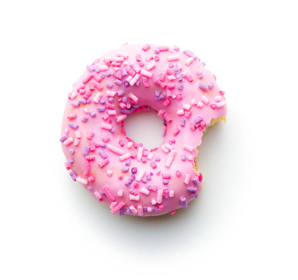 istock Pink sweet donut 1076621364