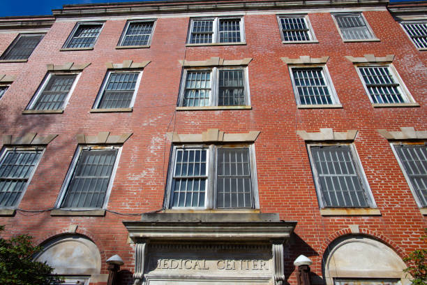 istock Urban blight -  condemned historic building in Weston, Wv. 1076624362