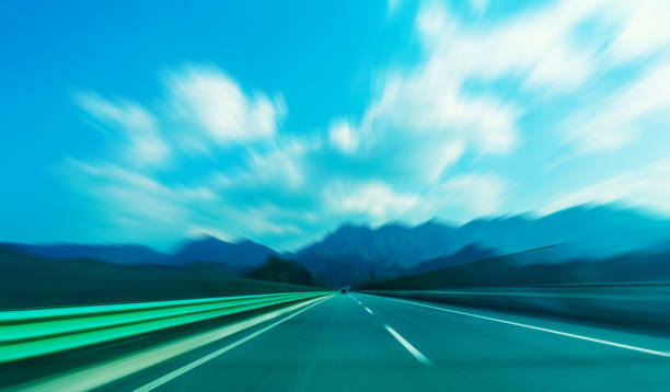 istock Highway road in mountain 1076625784