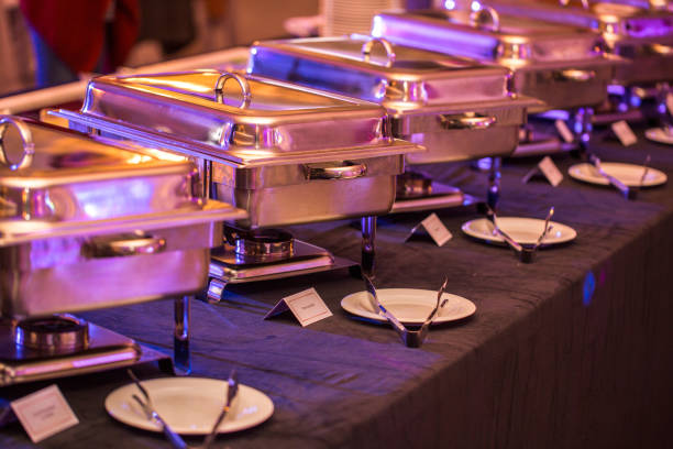 istock Chafing Dish with food 1076630988