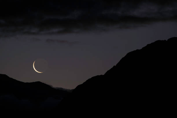 istock New Moon Over The Southern Alps 1076632518
