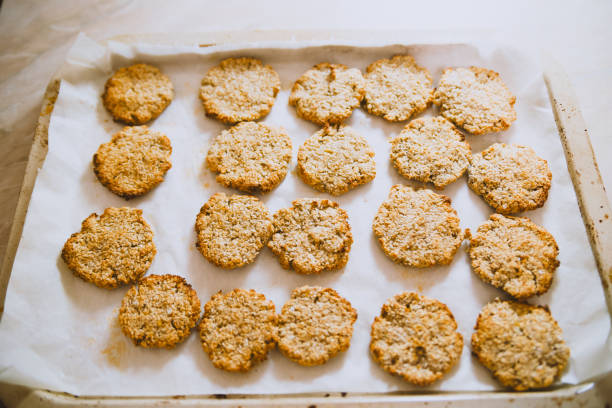 istock Oatmeal cookies on the table 1076634614