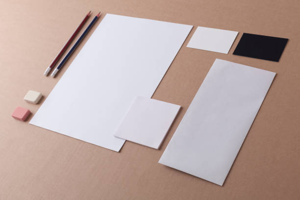 istock Corporate Identity Presentation Template. Branding Mockup Set. Blank stationery 1076640058