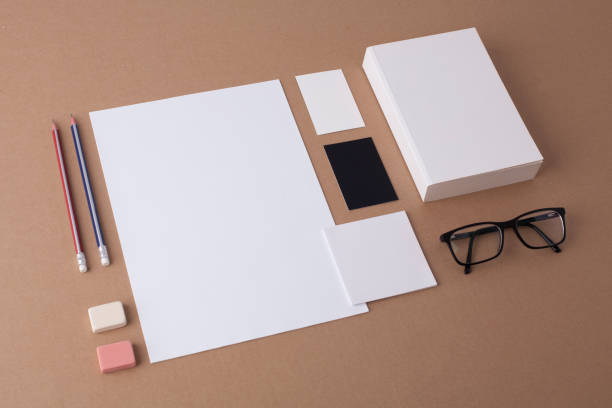 istock Corporate Identity Presentation Template. Branding Mockup Set. Blank stationery 1076640068