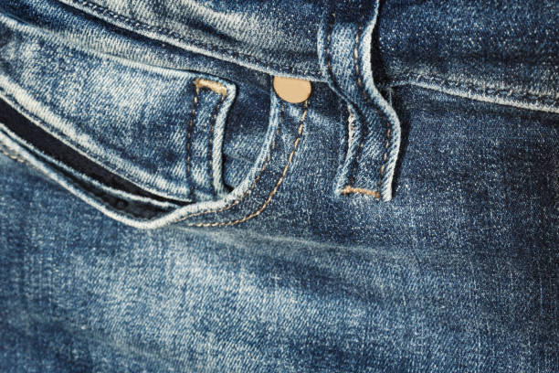 istock Denim clothing detail, texture background 1076653246