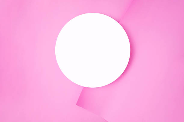 istock Background of shape and geometry. Colored background decorations with paper. 1076661012