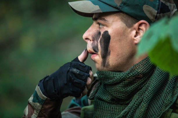 istock Handsome Army Soldier 1076665380