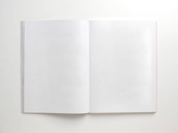 istock Mock-up magazines, book or catalog on white background. 1076667966