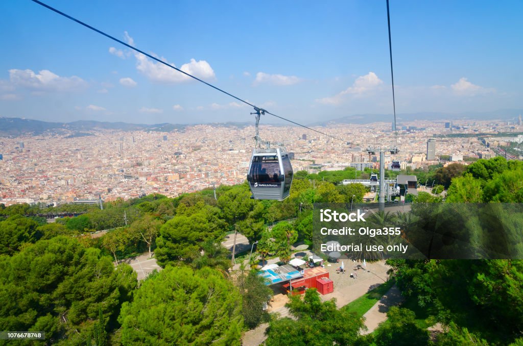 período exposición Estallar Teleférico En La Montaña De Montjuïc Barcelona España Foto de stock y más banco de imágenes de Barcelona - España - iStock período exposición Estallar Teleférico En La Montaña De Montjuïc Barcelona España Foto de stock y más banco de imágenes de Barcelona - España - iStock