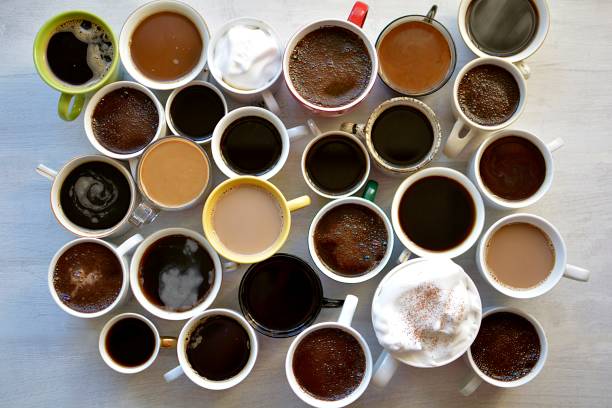 istock background of coffee cups with different types of coffee 1076683440