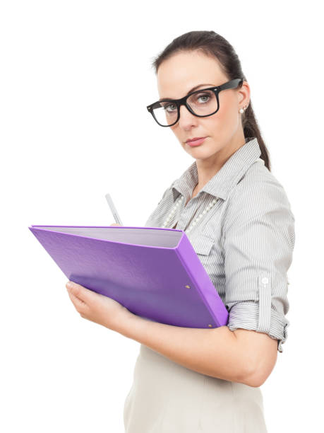 istock business woman with a purple folder 1076685598
