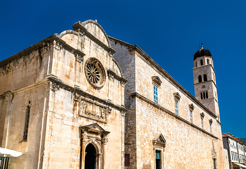 Iglesia del Salvador de Santo y Monasterio franciscano en Dubrovnik, Croacia photo