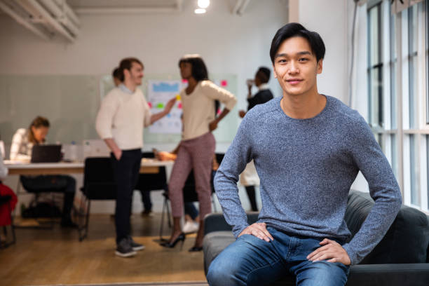 istock Successful young business team at the New York office 1076688324