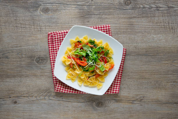 istock dish of farfalle pasta 1076723812