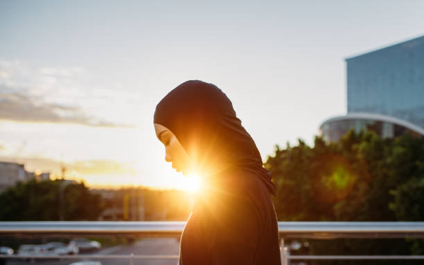 istock Arabic woman runner outdoors 1076728498