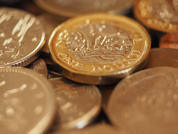 istock Pound coins, United Kingdom background 1076740792