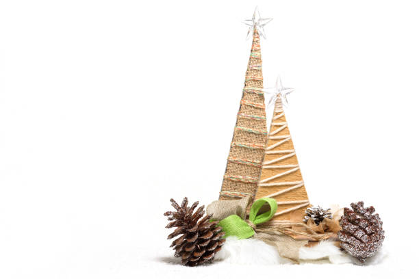 istock Merry Christmas greeting card on white isolated 1076749620